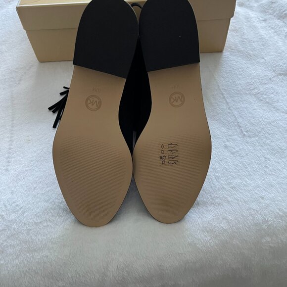 MICHAEL KORS FRINGE BLACK BOOTS - Picture 3 of 6